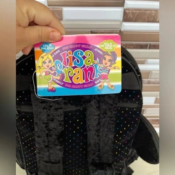 Lisa Frank Backpack - Rainbow Dot Design, Full Sized w/ Compartments kidcore main image 10